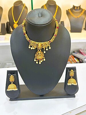 Antique Lakshmi Bridal Set
