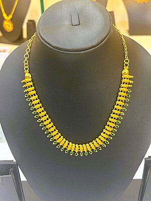Golden Weave Necklace